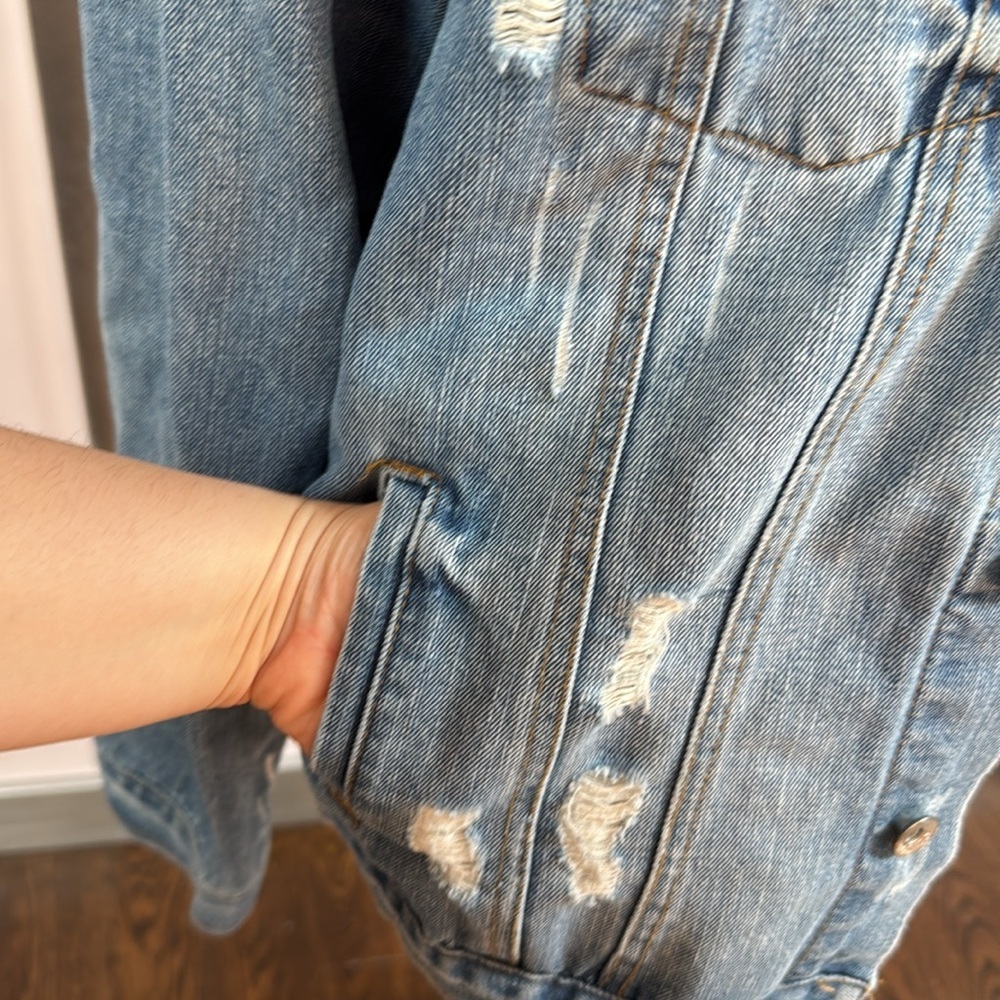 Ci Sono Denim Jacket size L - Picture 4 of 6